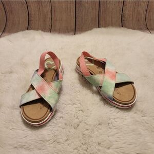 NWOT Marbella tyedye sandals 